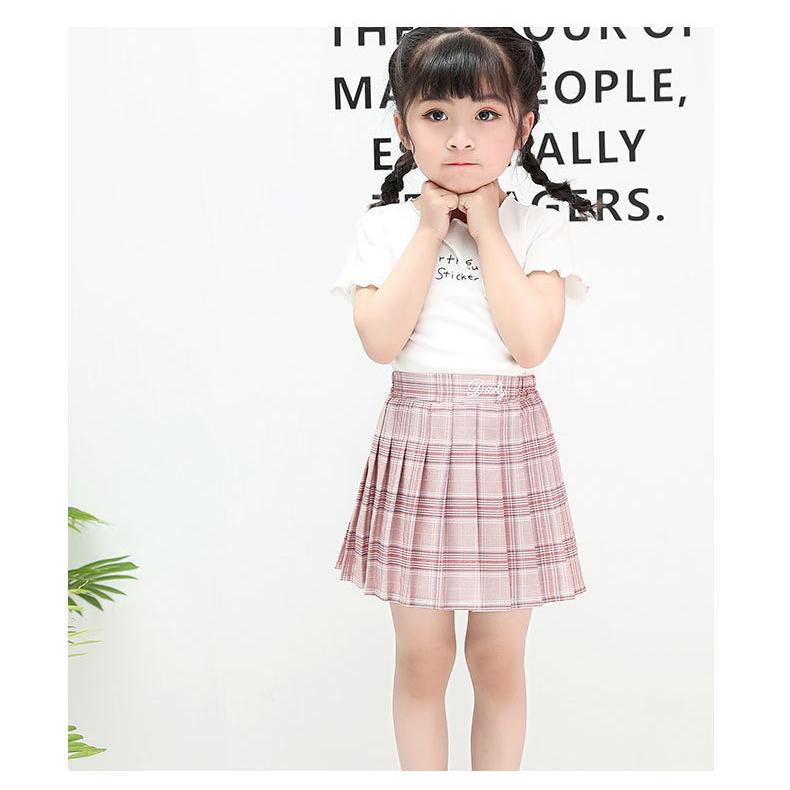 プリーツスカート 女の子 チェック スカート 女児 ミニスカート キッズ 
