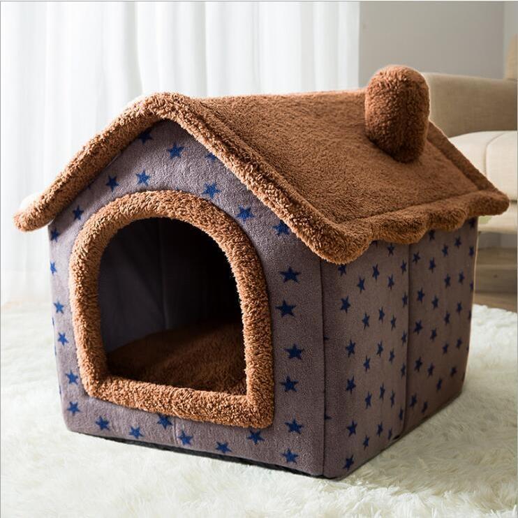 送料無料 犬 猫 PET HOUSE ペットハウス 折りたたみ 犬ハウスドーム型 室内用 ドーム型 ペットベッド 冬 暖かい 洗えます 小型犬 犬小屋  おしゃれ 可愛い :pet21110901:奥の細道 - 通販 - Yahoo!ショッピング