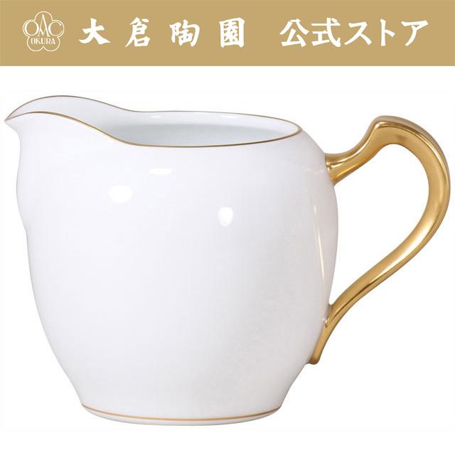 大倉陶園 【大倉陶園直営店】 ゴールドライン クリーマー 日本製