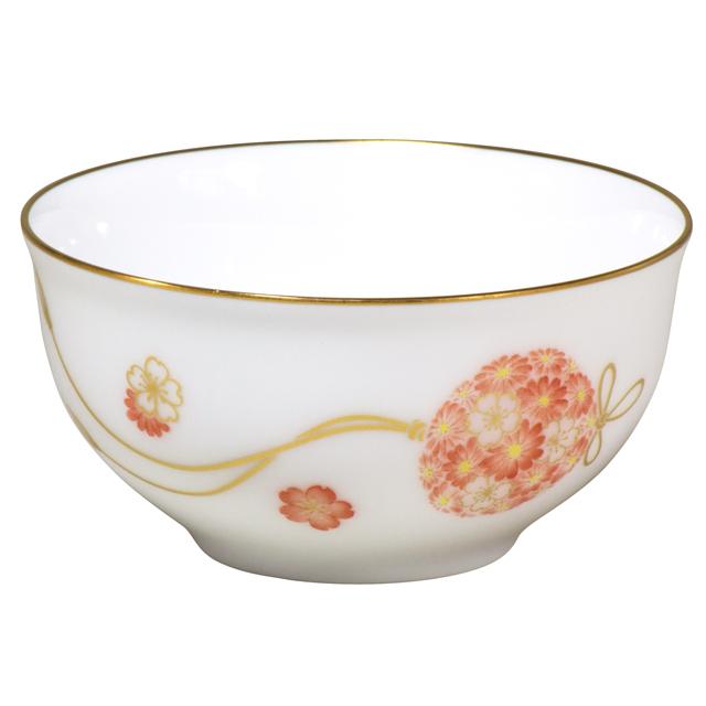 大倉陶園 【大倉陶園直営店】 花毬 湯呑5客揃 日本製 : 大倉陶園 直営