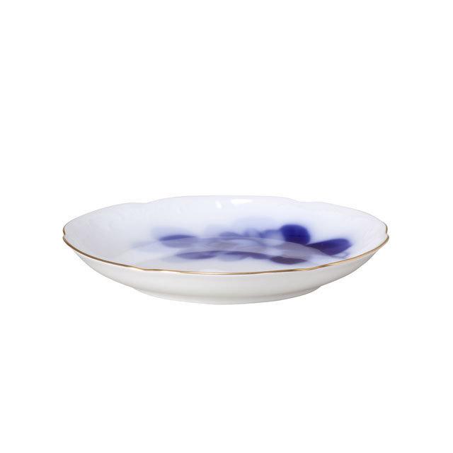 【大倉陶園公式 オンライン】 ブルーローズ （8211） 銘々皿5枚揃 小皿 15cm 日本製 磁器 ギフト プレゼント お祝い 54HV/8211の画像