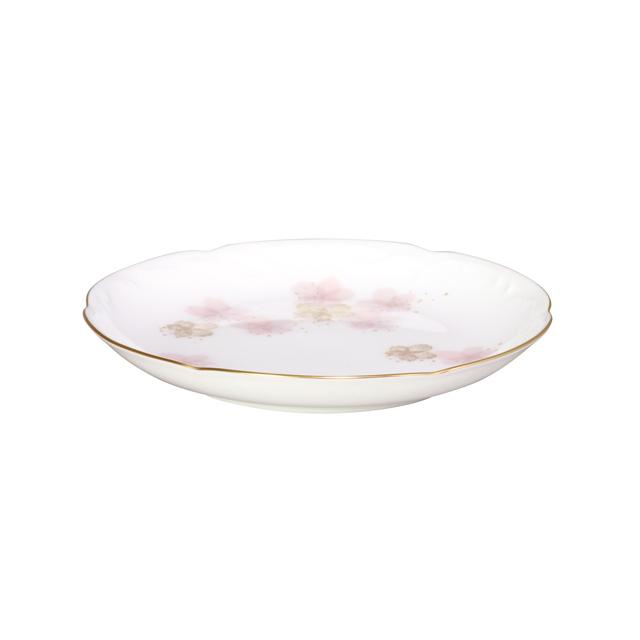 【大倉陶園直営店】 ＜直営店限定＞桜シリーズ「初御代桜」 15cm銘々皿5枚揃 日本製の画像