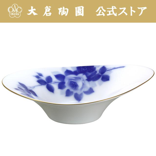 大倉陶園 - 【堅苦しさ オンライン】 青碧サクラ色 （8011） コンポート 日本製 差し上げ物 差し上げ物 祝賀会 66F/8011-A キッチン、日用品、文具-食器-食器、グラス、カトラリー