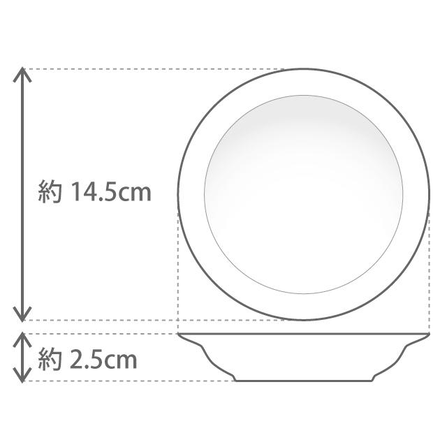 【大倉陶園直営店】 ロイヤルブルークラウン（瑠璃エンボス） 14cmフルーツ皿 日本製の画像