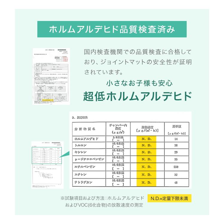 ジョイントマット 木目調 32枚セット極厚1cm ブラウン 大判 60cm 6畳 床暖房対応 防音 抗菌 防水 ノンホル ベビーマット フロアマット｜okuraya-san-ys｜17