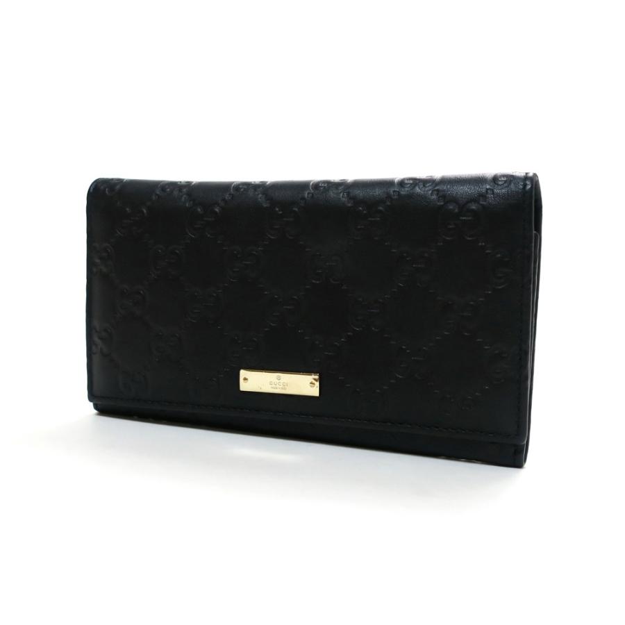 【美品】グッチ シマ 二つ折り 長財布 244946 ブラック グッチシマ グッチ 長財布 244946 : オオクラヤ - 通販 - Yahoo