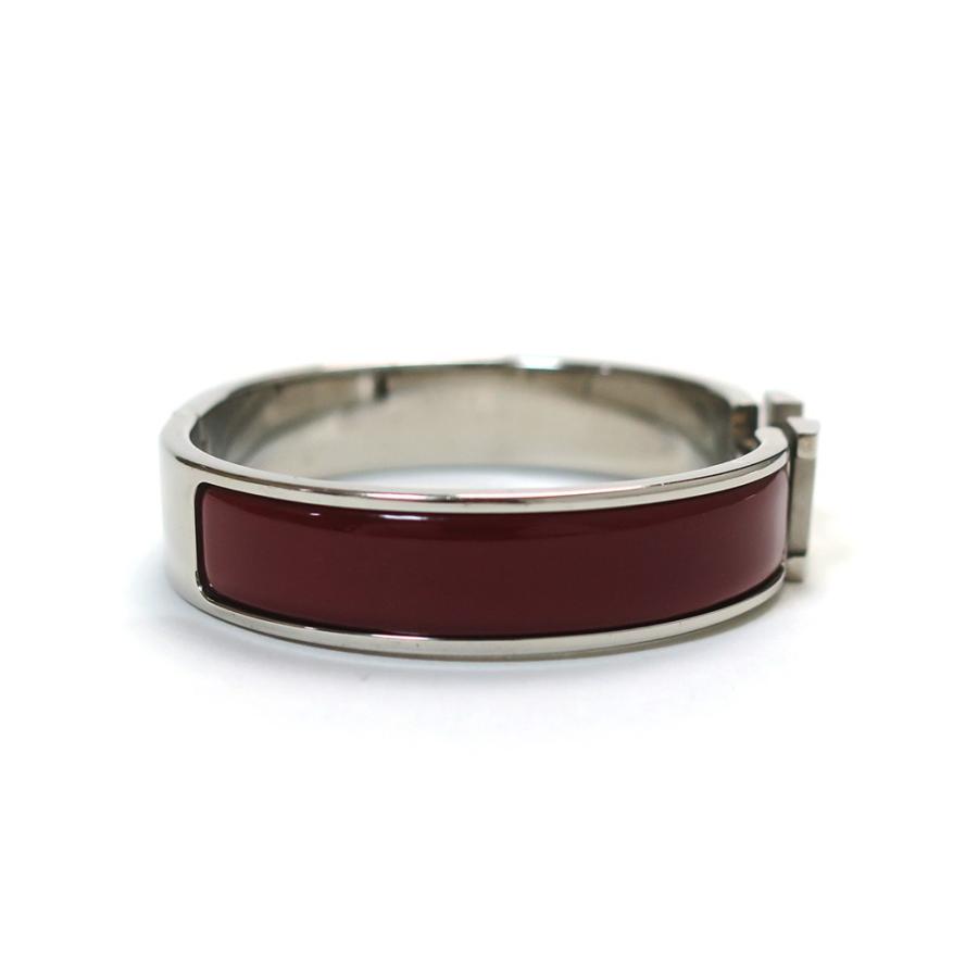 クリックH エルメス ルージュ PM クリック・クラック バングル  