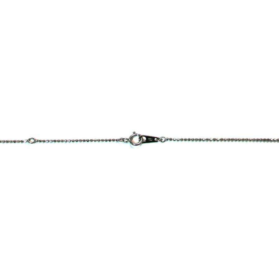 ジュエリー ホワイトゴールド ダイヤモンド ネックレス ダイヤ0.20ct_5