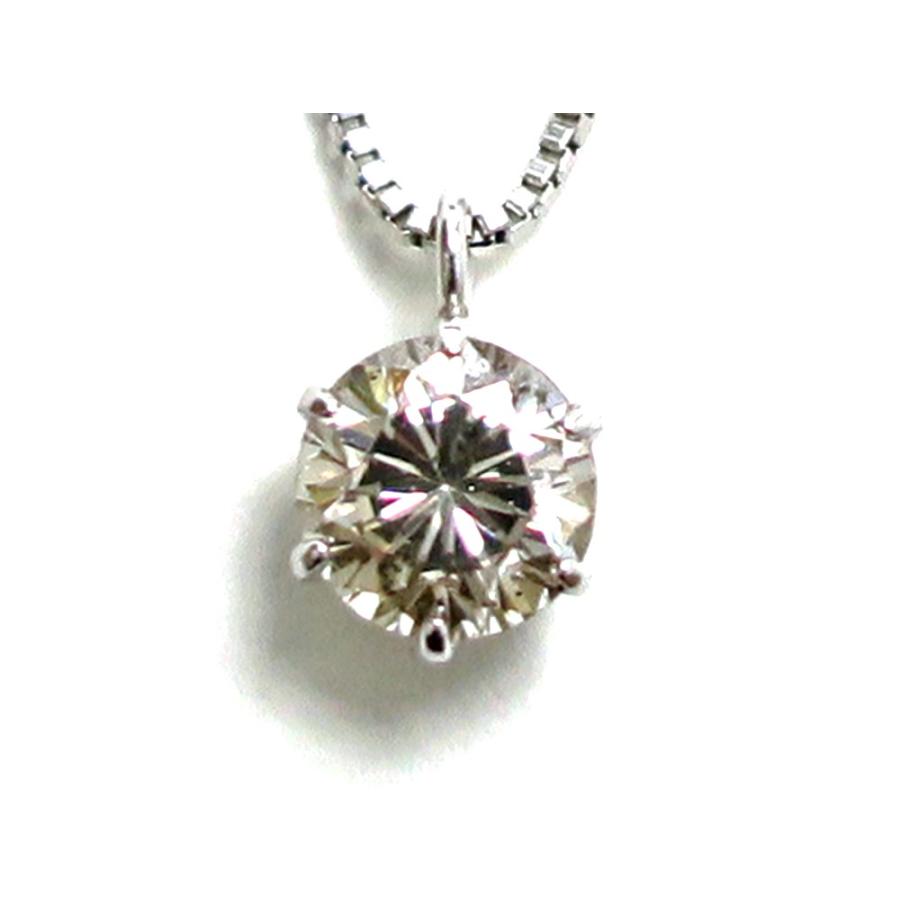 ジュエリー プラチナ ダイヤモンド ネックレス ダイヤ0.324ct_1