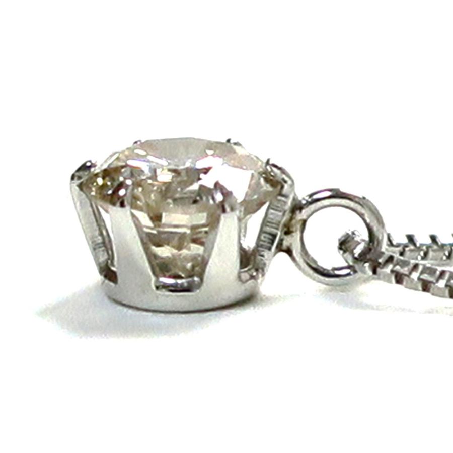 ジュエリー プラチナ ダイヤモンド ネックレス ダイヤ0.324ct_2