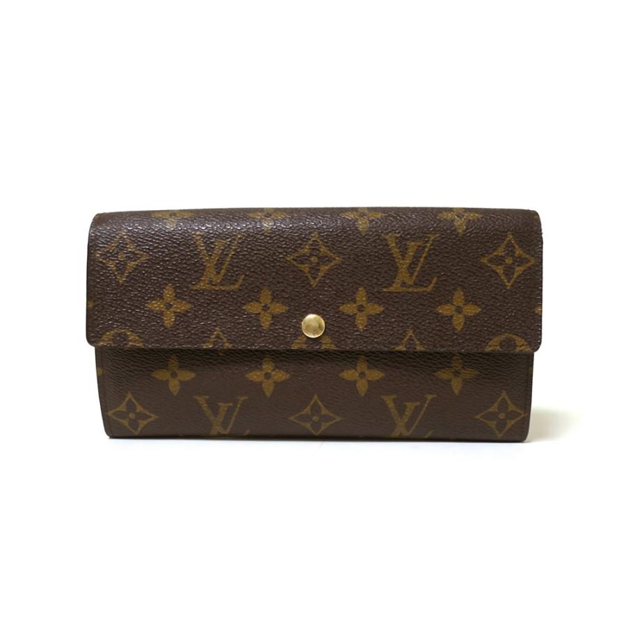 ルイヴィトン ポルトフォイユサラ モノグラム ブラウン 長財布 M61734 ルイヴィトン モノグラム ポルトフォイユ・サラ 長財布 M61734