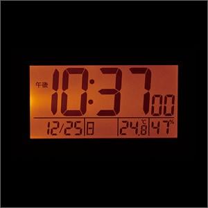 RHYTHM 【正規品】リズム 時計 クロック 8RZ187-M03 目覚まし時計