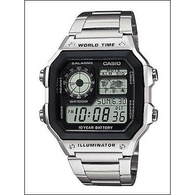 国内正規品 新品未使用 CASIO AE-1200WHD-1AJF チープカシオ スタンダード（CASIO） 【並行輸入品】【BOX無し】CASIO カシオ 腕時計