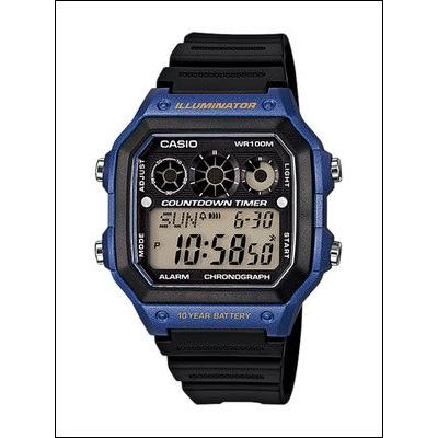 【箱なし】【メール便選択で送料無料】CASIO カシオ 腕時計 海外モデル AE-1300WH-2AV メンズ クオーツ｜okurimonoya1｜02