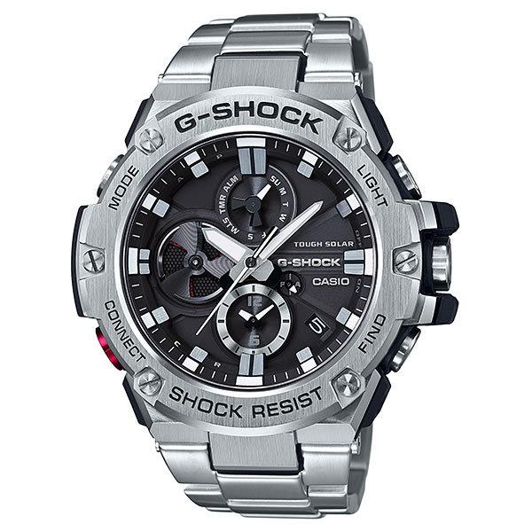 CASIO カシオ 腕時計 海外モデル GST-B100D-1A メンズ G-SHOCK Gショック G-STEEL Gスチール クロノグラフ Bluetooth (国内品番 GST-B100D-1AJF)