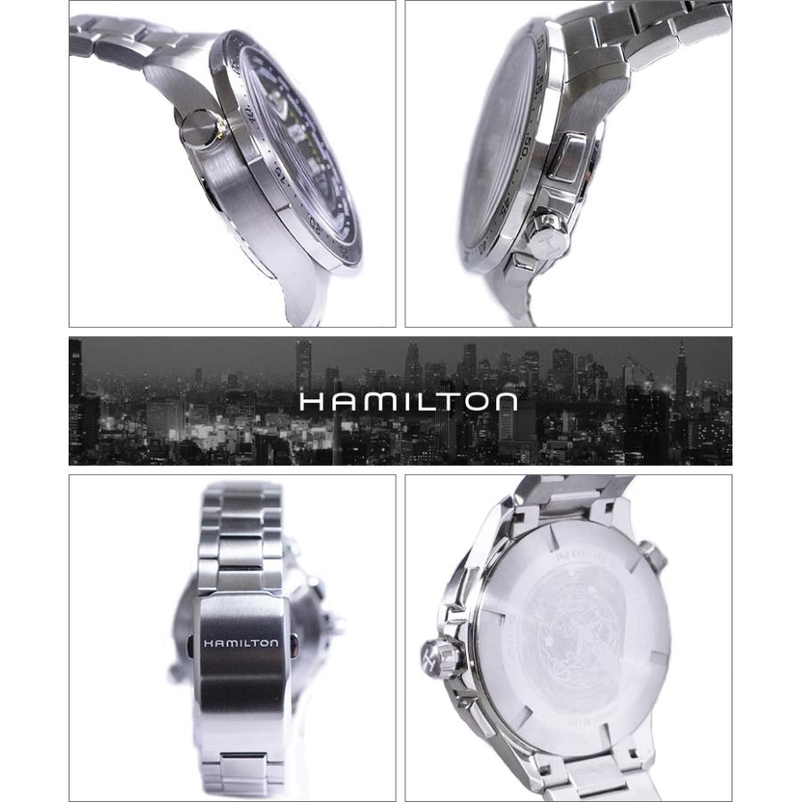 HAMILTON ハミルトン 腕時計 H76714135 メンズ Khaki Aviation カーキ アビエーション World Timer Chrono ワールドタイマー クロノ クオーツ｜okurimonoya1｜02