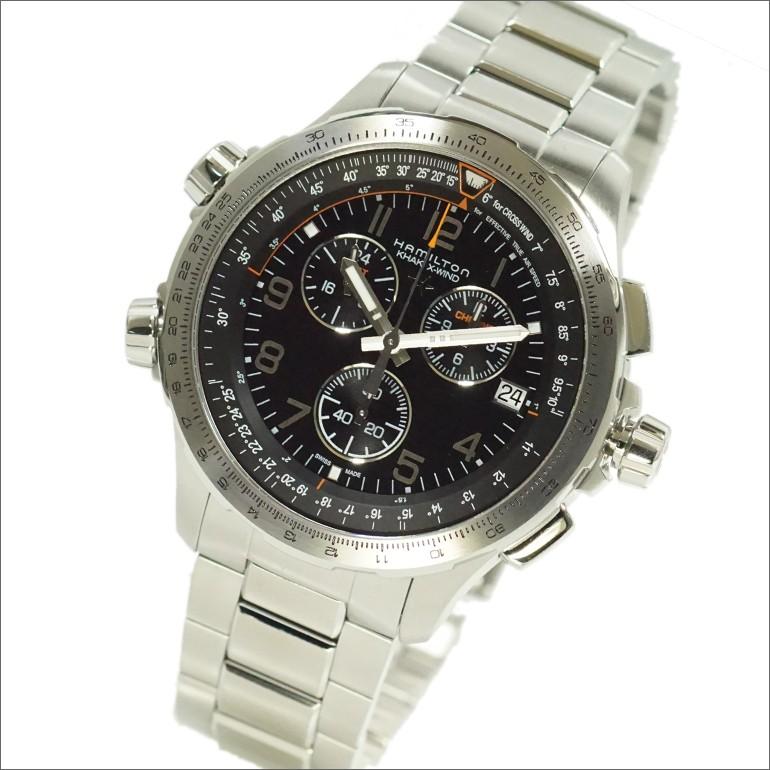 HAMILTON ハミルトン 腕時計 H77912135 メンズ KHAKI AVIATION X-WIND CHRONO カーキ アビエーション X-ウィンド クロノ｜okurimonoya1