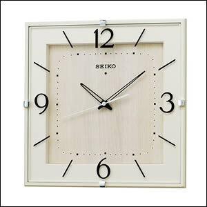 【送料無料】【正規品】SEIKO セイコー クロック KX398A 掛時計 Natural Style ナチュラルスタイル 電波時計｜okurimonoya1