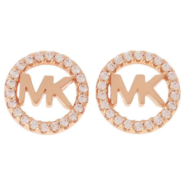 MICHAEL KORS マイケルコース MKC1247AN791 スタッド ピアス MKロゴ パヴェ サークル レディース