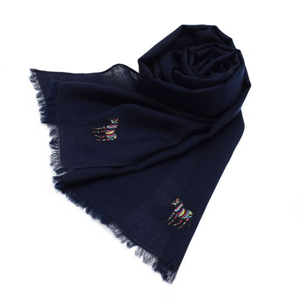 人気ブランドを Paul Smith ポールスミス M2a 690e As04 47 スカーフ マフラー ストール Scarf Zebra Emb メンズ Pacificoutfitters Com