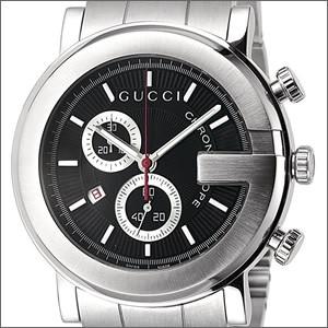 GUCCI グッチ 腕時計 YA101309 メンズ Gラウンド クロノグラフ 