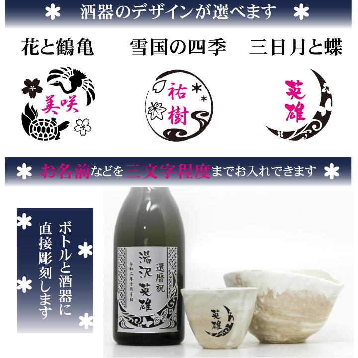 【名入れ】ヤマ庄陶器 信楽焼 雲かすみ と 白瀧酒造 湊屋藤助 純米大吟醸（みなとやとうすけ） のギフトセット | 湊屋藤助 | 08