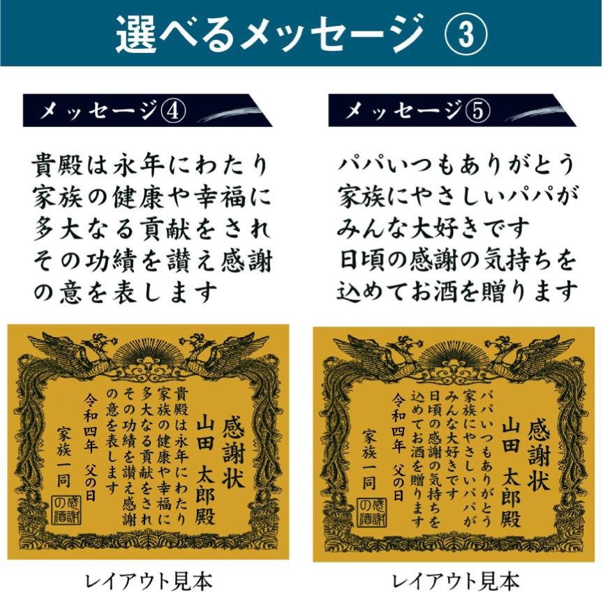 父の日 プレゼント 名入れ 芋焼酎 感謝状 正春 7ml A 名入れギフト 贈る酒 通販 Yahoo ショッピング
