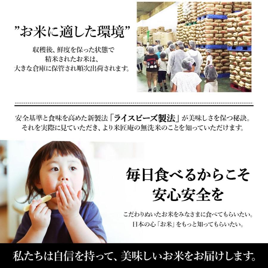 無洗米 10kg 5kg×2 コシヒカリ 福井県産 送料無料 米10kg お米10キロ 米 お米 白米 精米 おこめ 宅配 送料無 安い 格安 生活応援 令和5年産 単一原料米｜okusamajirushi｜11