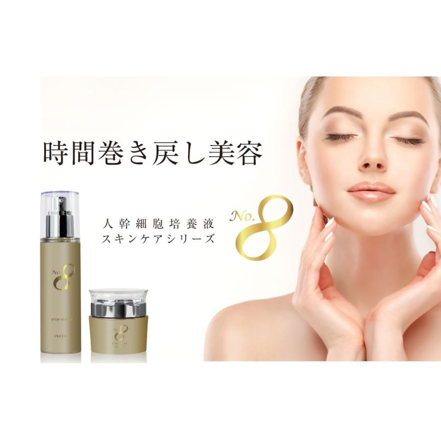高濃度ヒト幹細胞上清液　Incellインセルno.8　ナンバー８　ナイトクリーム 