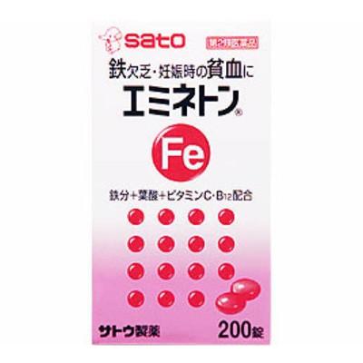 エミネトン Fe 200錠　2個 保健薬　ビタミン剤　ビタミン　医薬品　医薬部外品　｜okusuriyasan