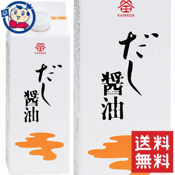鎌田醤油 だし醤油 500ml×12本×1ケース の商品画像