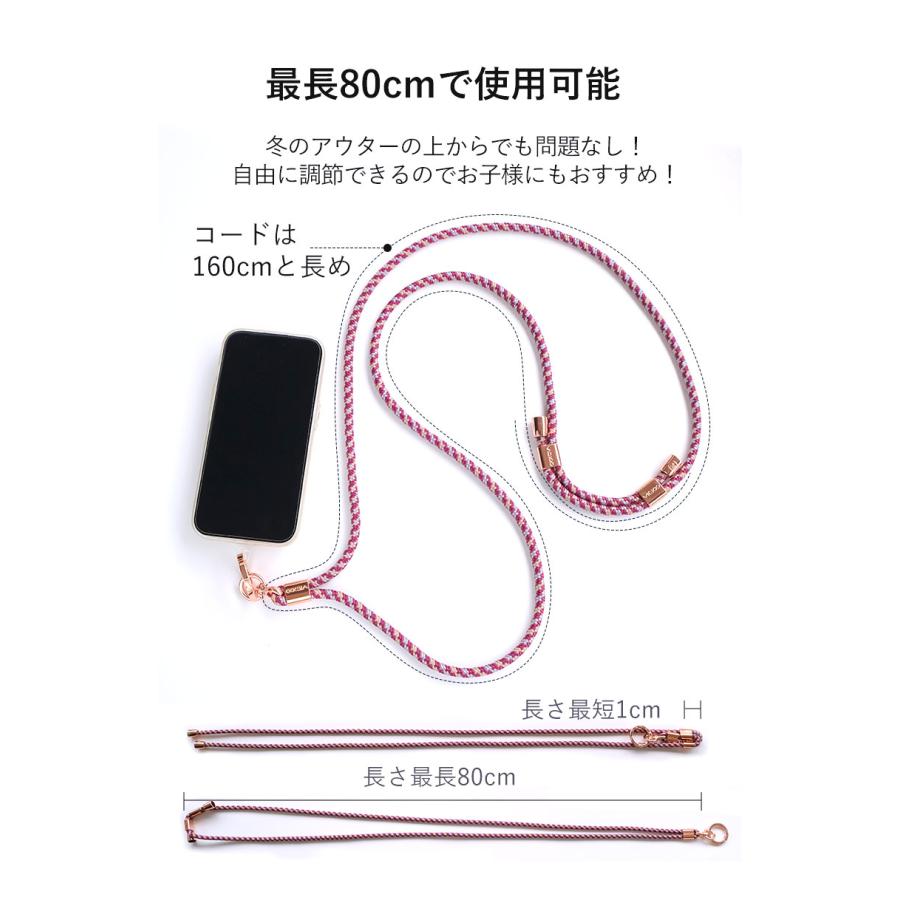 OKUTA スマホショルダー スマホ ストラップ スマートフォン ショルダー 