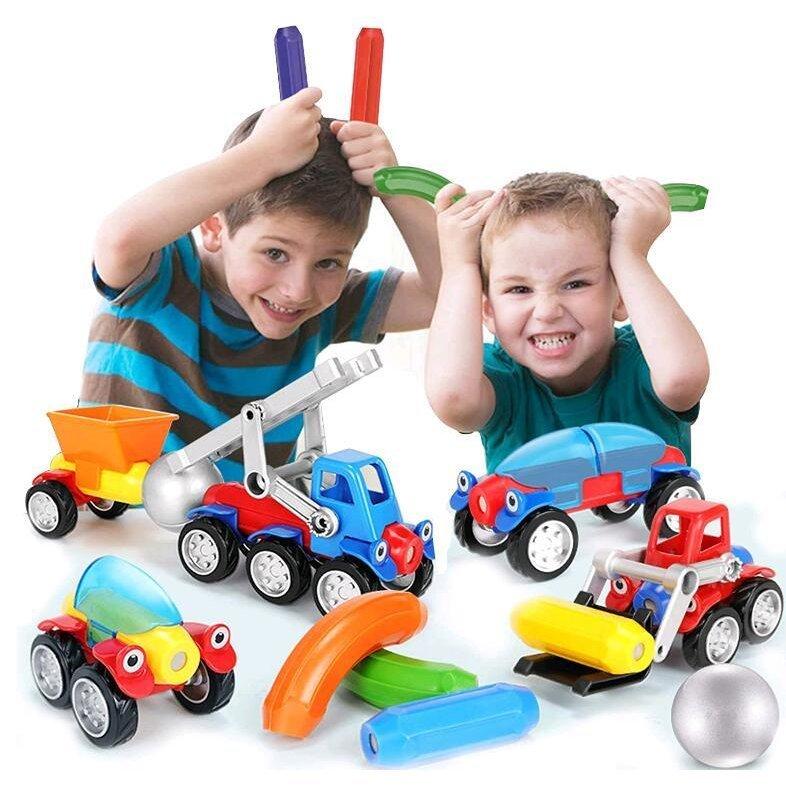 磁気 ビルディングブロック 組み立て おもちゃカー Diyカー 車 飛行機セット 人気 子供 おもちゃ 知育玩具 収納ケース付き クリスマスプレゼント36pcs In Okworld 通販 Yahoo ショッピング