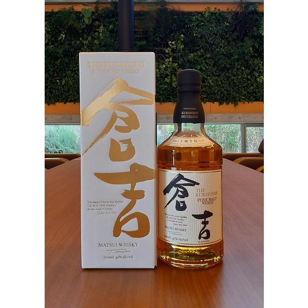 倉吉 700ｍl 43 マツイピュアモルトウイスキー 松井酒造 大岡屋横丁 通販 Yahoo ショッピング