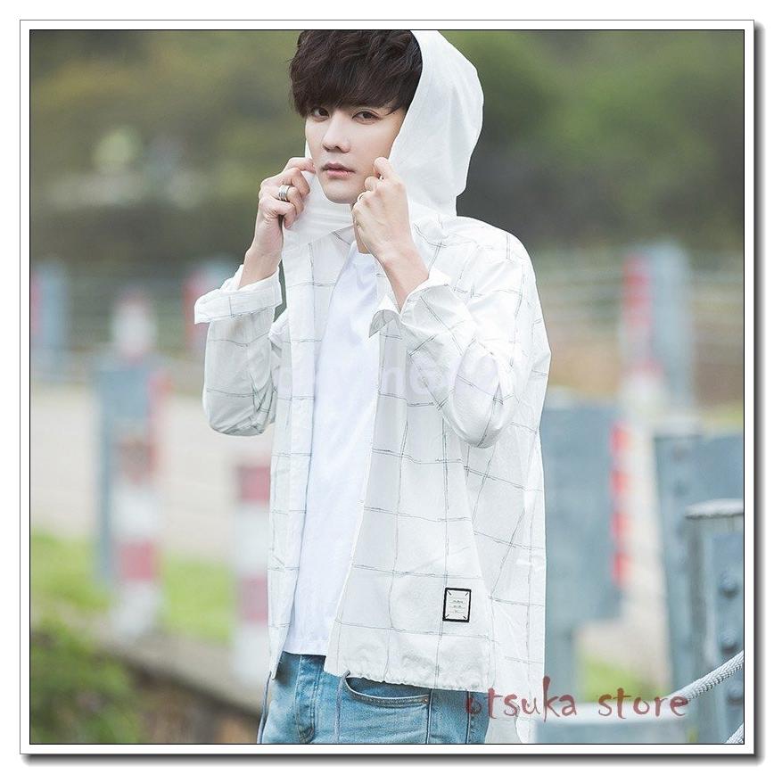 メンズ ラッシュガード ラッシュパーカー メンズ 水着 白 ホワイト 黒 バーカー 速乾 Uvケア 夏 日焼け止め 軽量 ストレッチ 無地 Okym 6455vgyhf Okuyama 通販 Yahoo ショッピング