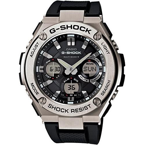 [カシオ]CASIO 腕時計 G-SHOCK ジーショック G-STEEL 電波ソーラー GST-W110-1AJF メンズ