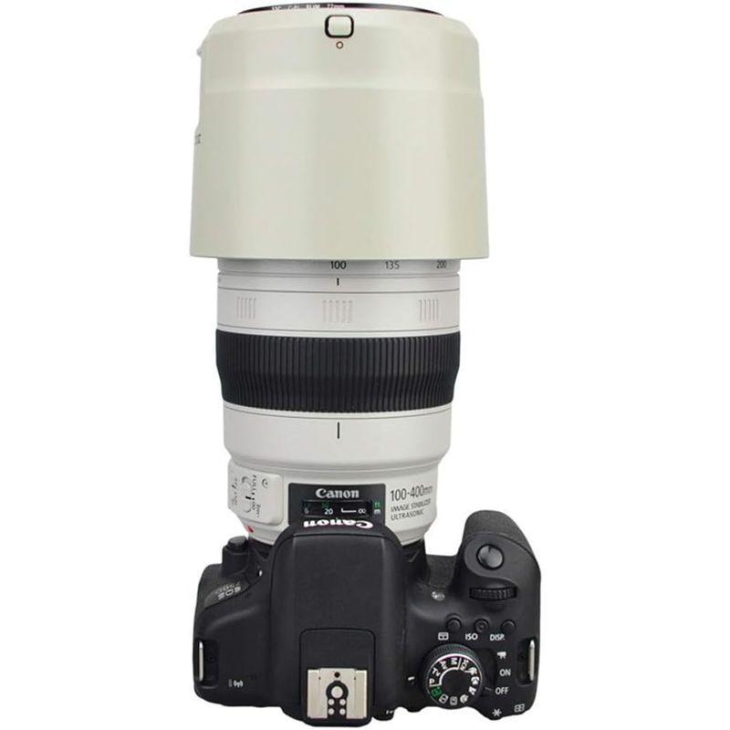 JJC 可逆式 レンズフード Canon ET-83D 互換 EF 100-400mm F4.5-5.6L 