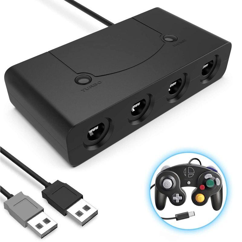 ニンテンドースイッチ用 ゲームキューブ コントローラ接続タップ ニンテンドースイッチ用 ゲームキューブ コントローラ接続タップ