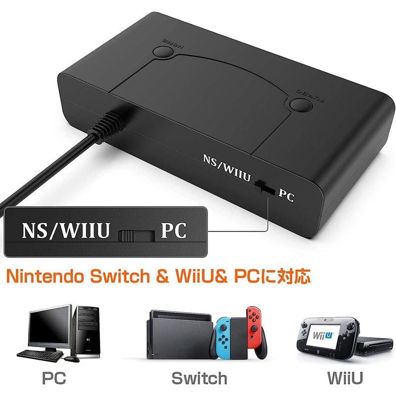 ニンテンドースイッチ用 ゲームキューブ コントローラ接続タップ ニンテンドースイッチ用 ゲームキューブ コントローラ接続タップ