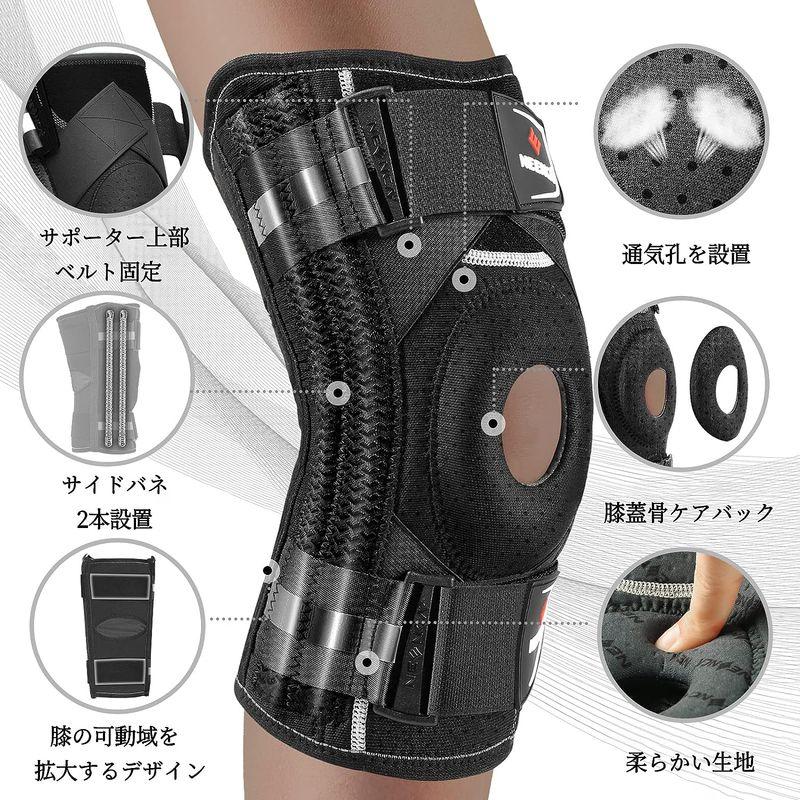 NEENCA 膝パッド プロテクター 膝サポーター 膝の安定 金属バネ NEENCA 膝パッド プロテクター 膝サポーター 膝の安定 金属バネ