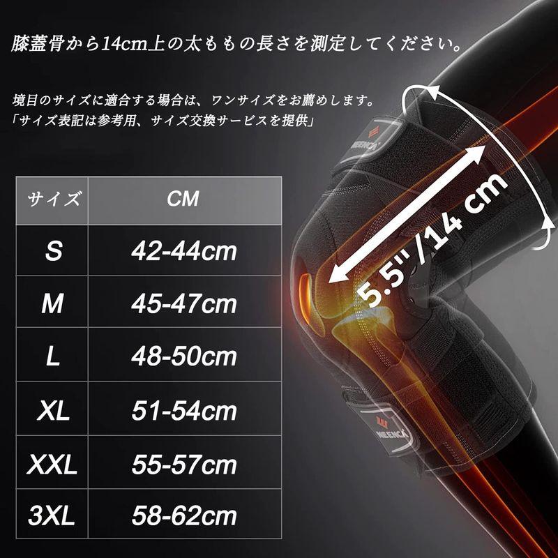 NEENCA 膝パッド プロテクター 膝サポーター 膝の安定 金属バネ NEENCA 膝パッド プロテクター 膝サポーター 膝の安定 金属バネ
