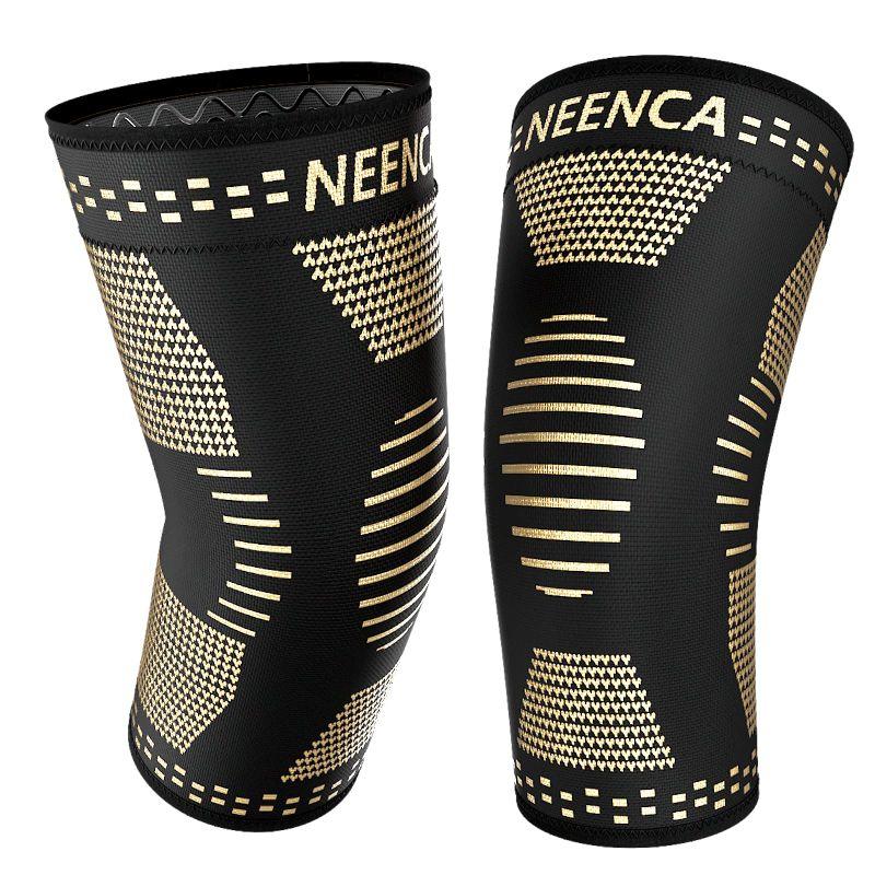 NEENCA 膝サポーター 2枚セット 銅繊維 スポーツ用 ひざ保護 膝安定 