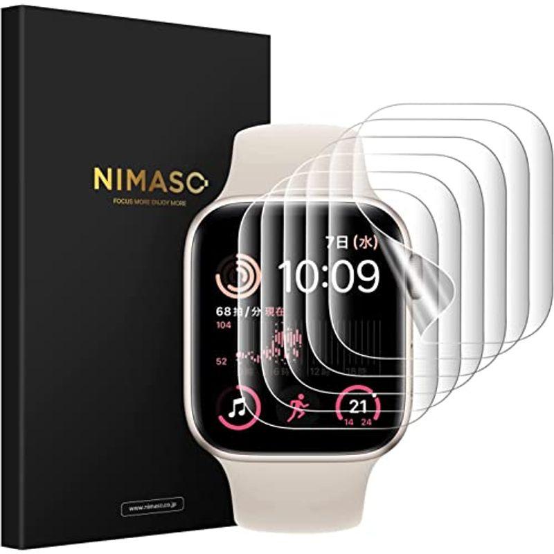 6枚組 NIMASO 液晶 保護 フィルム 38 / 40mm Apple Watch series SE / 6 / 5 / 4 / 3｜olc-store｜04