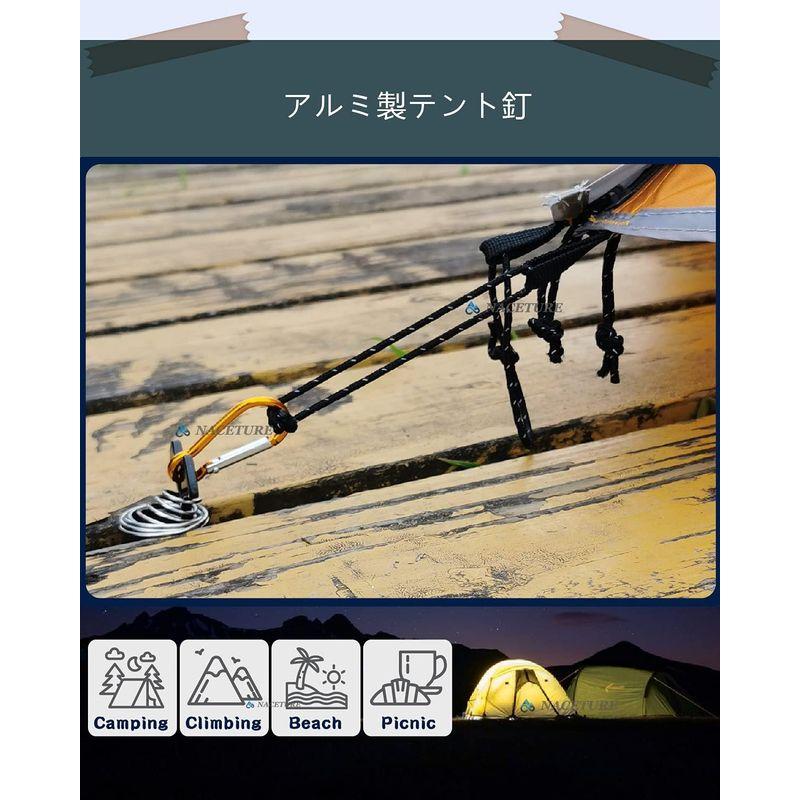 NACETURE ウッドデッキ ペグ 自在金具 キャンプ キャンプ用 NACETURE ウッドデッキ ペグ 自在金具 キャンプ キャンプ用
