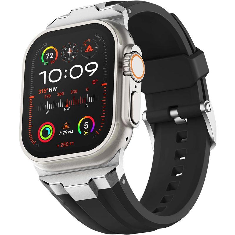 Suitisbest コンパチブル Apple Watch Ultra バンド 49mm 45mm Suitisbest コンパチブル Apple Watch Ultra バンド 49mm 45mm