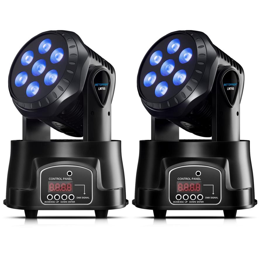 BETOPPER ムービングライト LM70S 7x8W RGBW LED 舞台照明 高 BETOPPER ムービングライト LM70S 7x8W RGBW LED 舞台照明 高