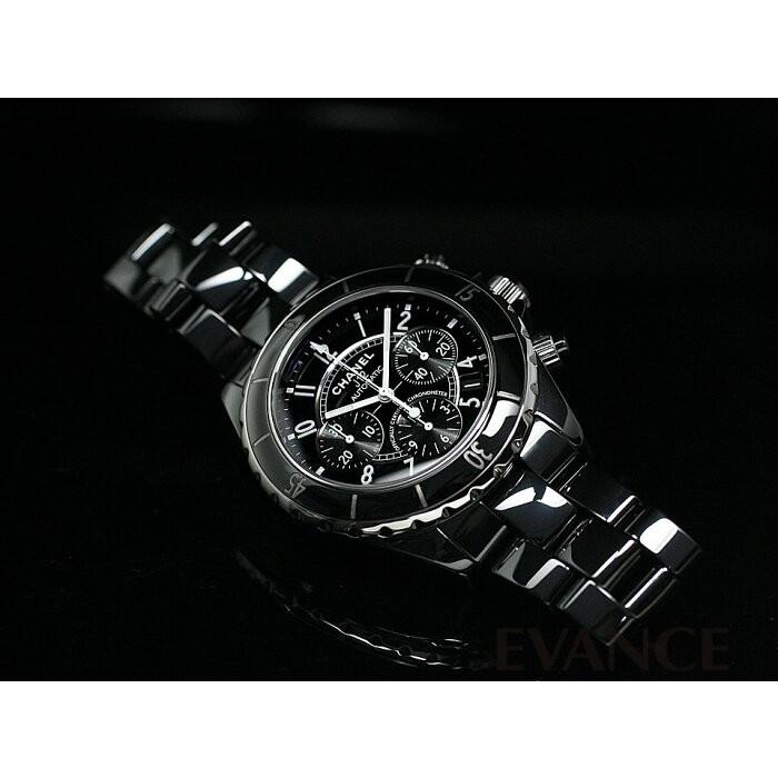 新品 送料無料 シャネル 腕時計 J12 クロノグラフ H0940 ブラック 黒 メンズ Chanel 時計 エバンス H0940 Olc Store 通販 Yahoo ショッピング