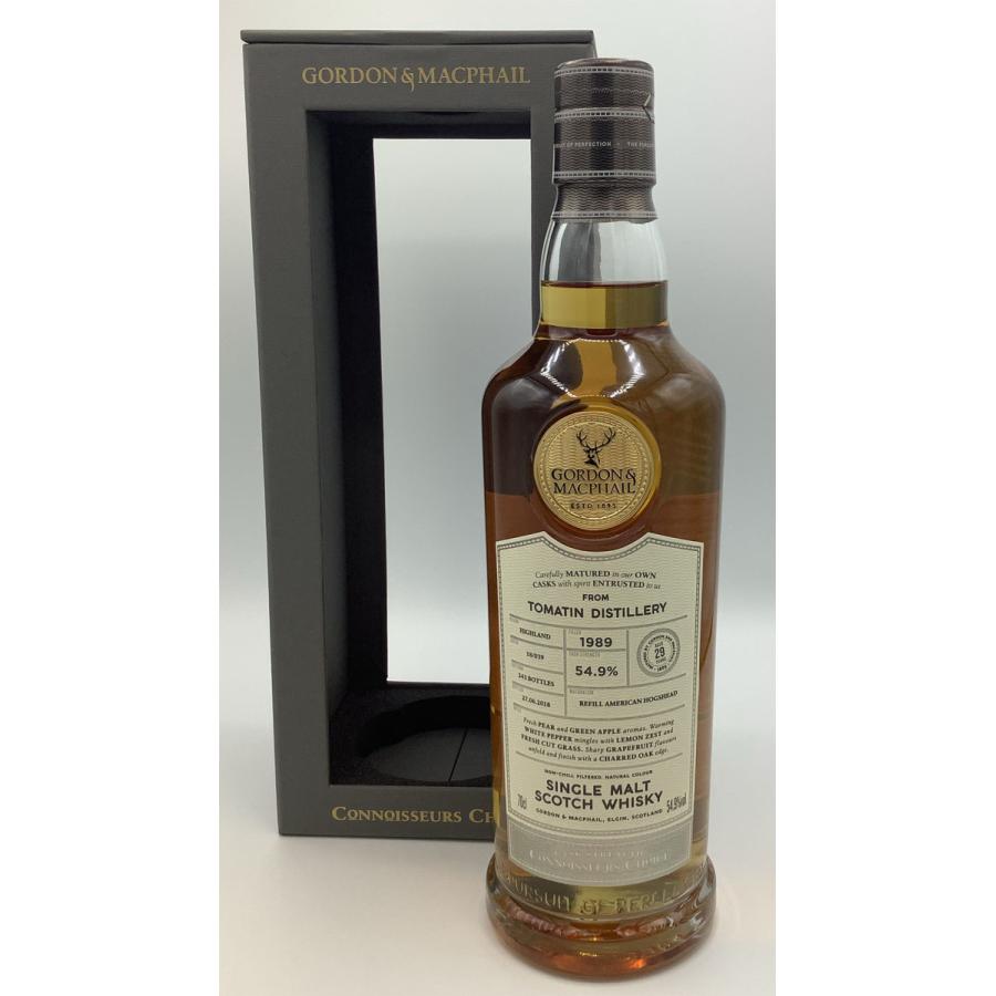 新入荷！ G&M社・コニサーズチョイス　トマーティン29年(1989年-2018年6月27日)　70cl，54.9％ 【DGJ6493093362】(23320円)