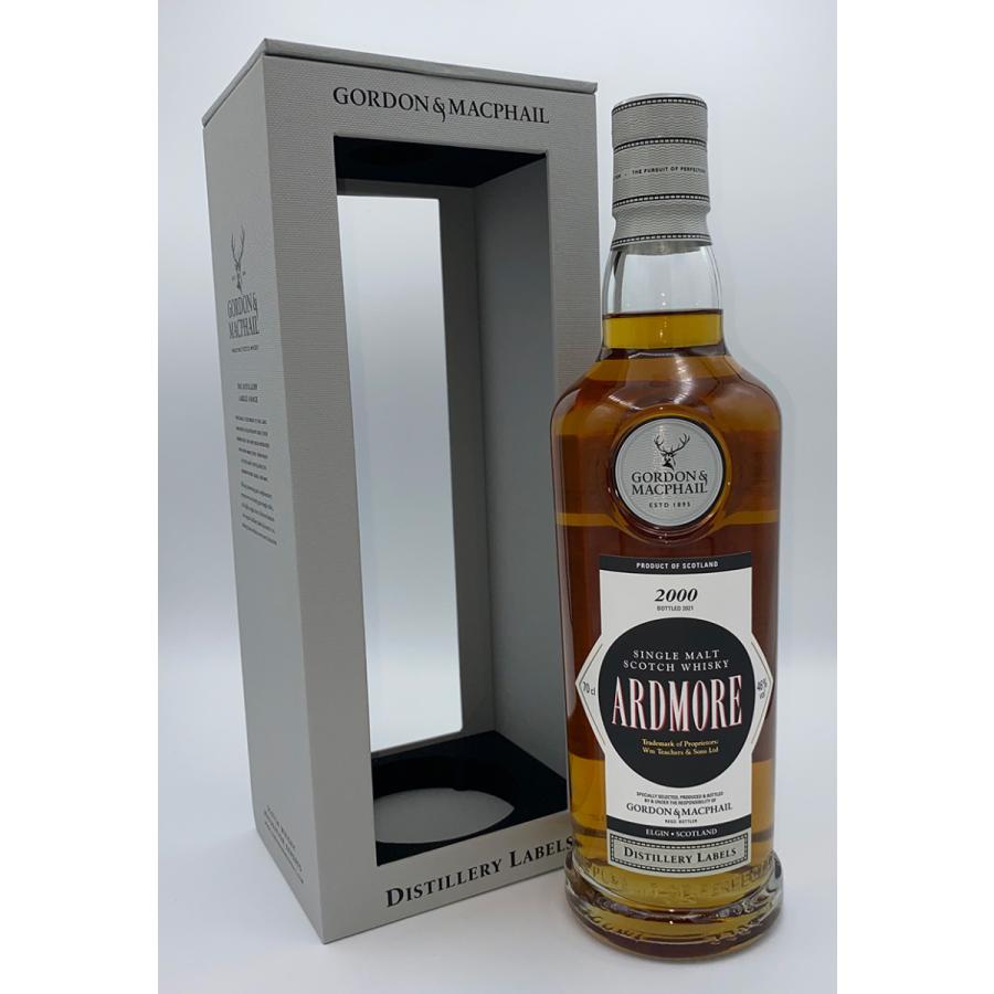 THE ARDMORE G&M社蒸留所ラベル アードモア2000-2021 70cl,46% : OLD