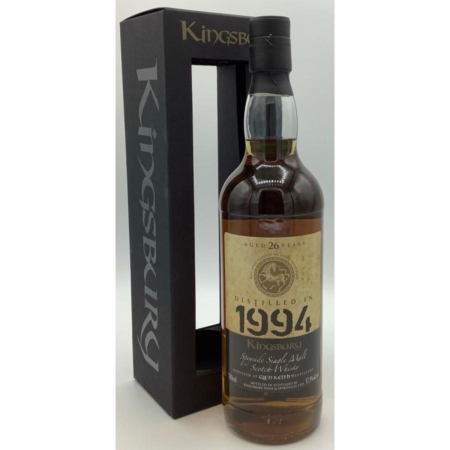 グレンキース 1994 26年 キングスバリー 57.3％　700ml キングスバリー グレンキース26年(1994) 700ml,57.3％ : OLD CASTLES